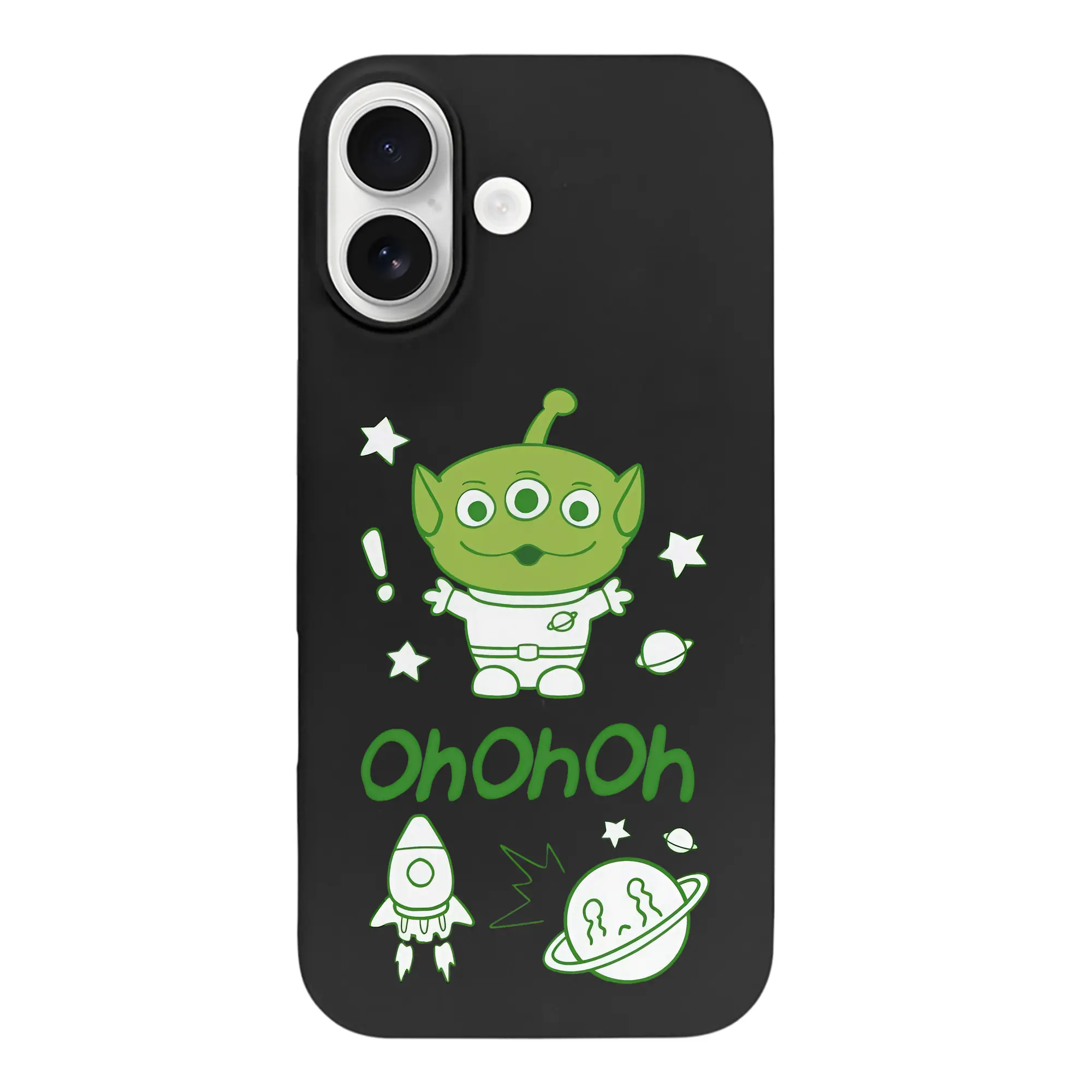 トイ・ストーリー グッズ リトル・グリーン・メン - iPhone 17 シリーズ シリコンケース 薄型 耐衝撃 指紋防止 ソフトタッチカバー 精密フィット 傷防止 保護ケース iPhone 17/17 Air/17 Pro/17 Pro Max 対応